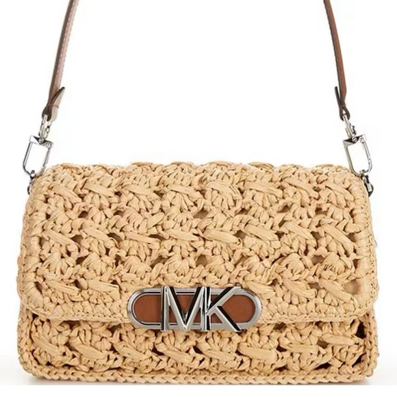 Parker Raffia Medium Convertible Pouchet.«
Shoulder Bag - Picture 1 of 4